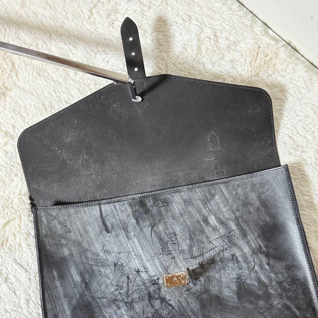 ⭐️新品未使用⭐️ CROOTS BEAMS F ビジネスバッグ ブライドルレザー