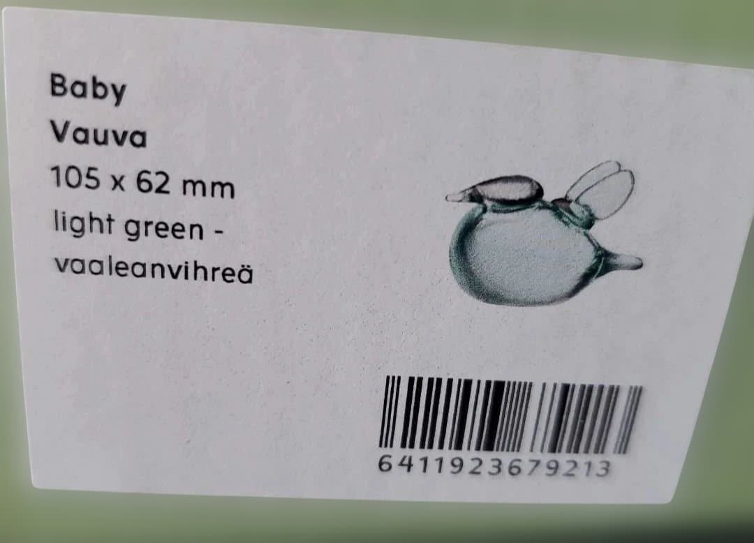 　バード　 baby, light green