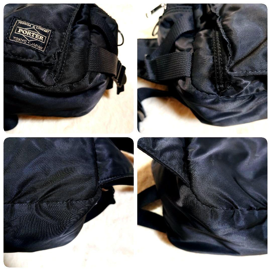 廃盤品 美品 希少 PORTER タンカー ウエストバッグ ブラック タグ美品
