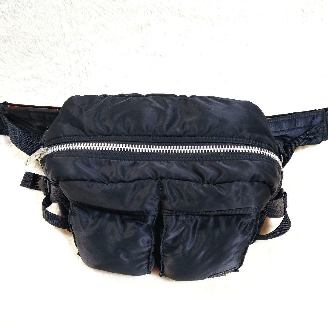 廃盤品 美品 希少 PORTER タンカー ウエストバッグ ブラック タグ美品