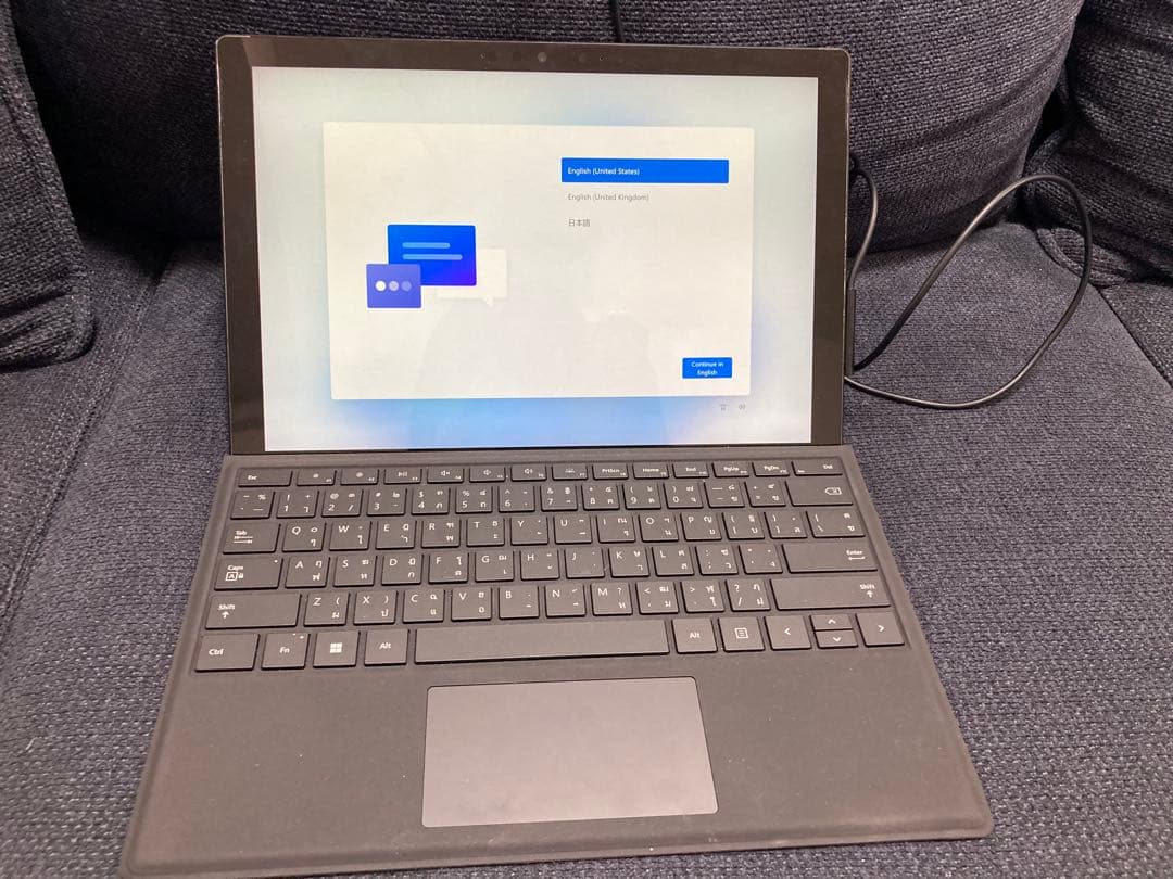 マイクロソフト Surface Pro 7 256GB キーボード 初期化済み