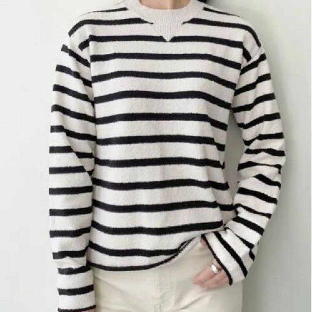 美品✨マディソンブルー ブークレボーダーニット　ホワイト　ブラック