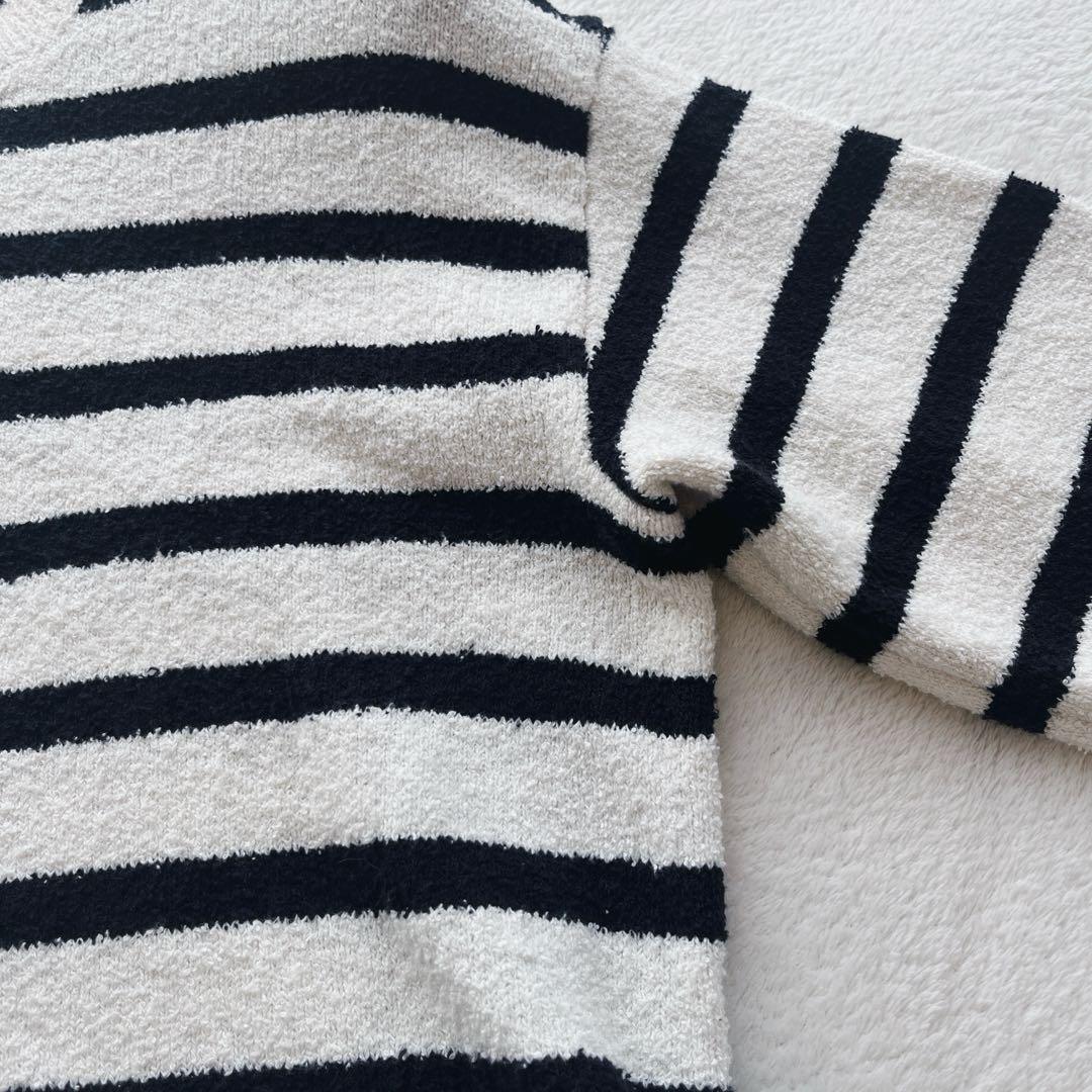 美品✨マディソンブルー ブークレボーダーニット　ホワイト　ブラック