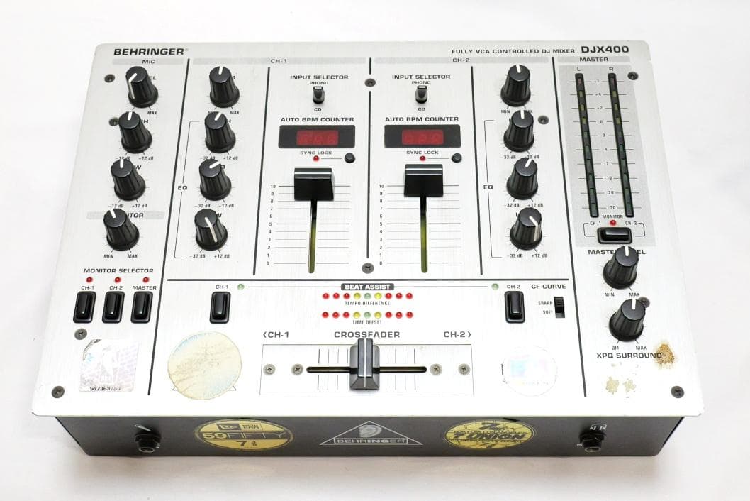 DJミキサー ベリンガー BEHRINGER DJX400