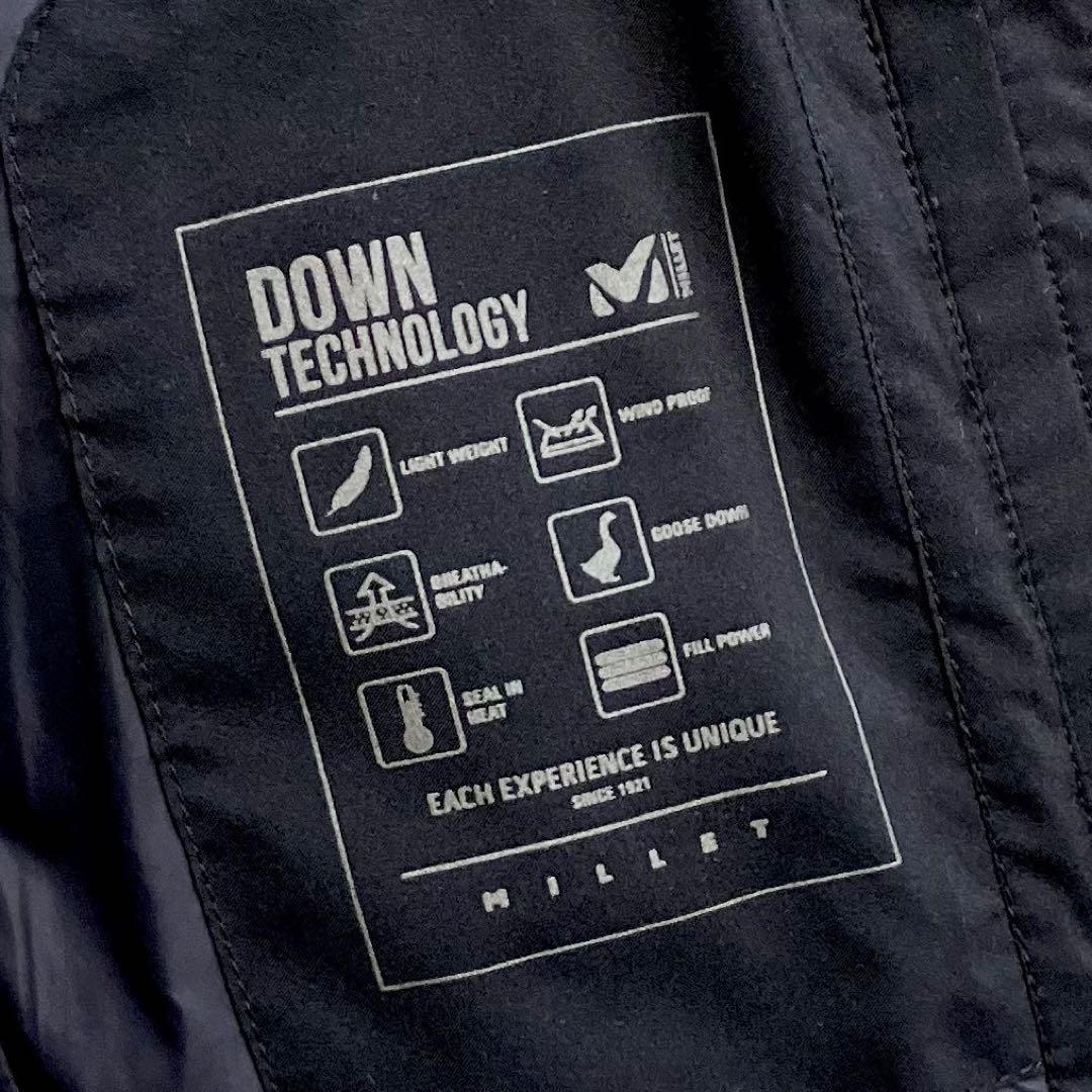 M ミレー ダウンコート ロングダウンジャケット 黒 ダウンジャケット