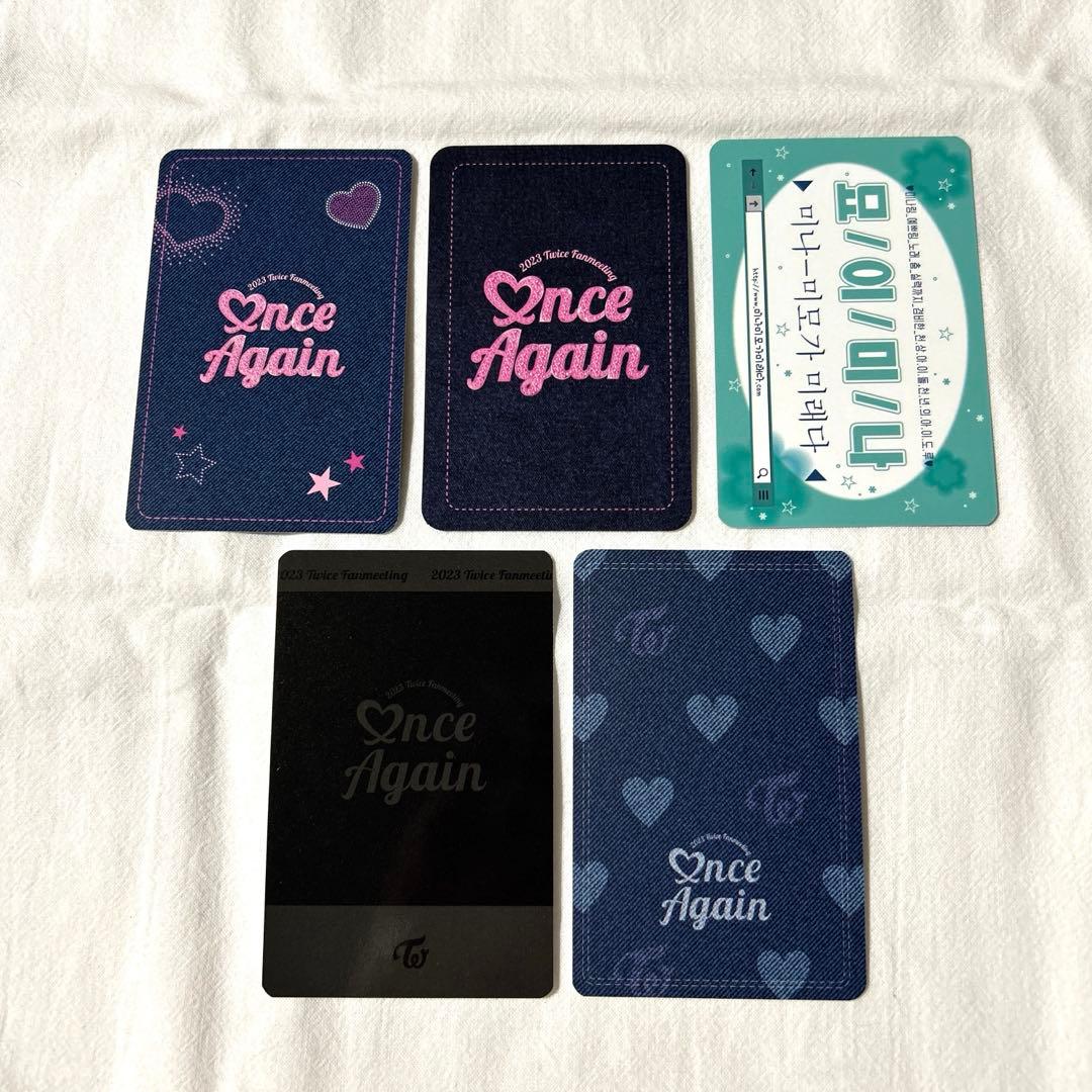 TWICE ファンミ 2023 ONCE AGAIN 特典 トレカ ミナ