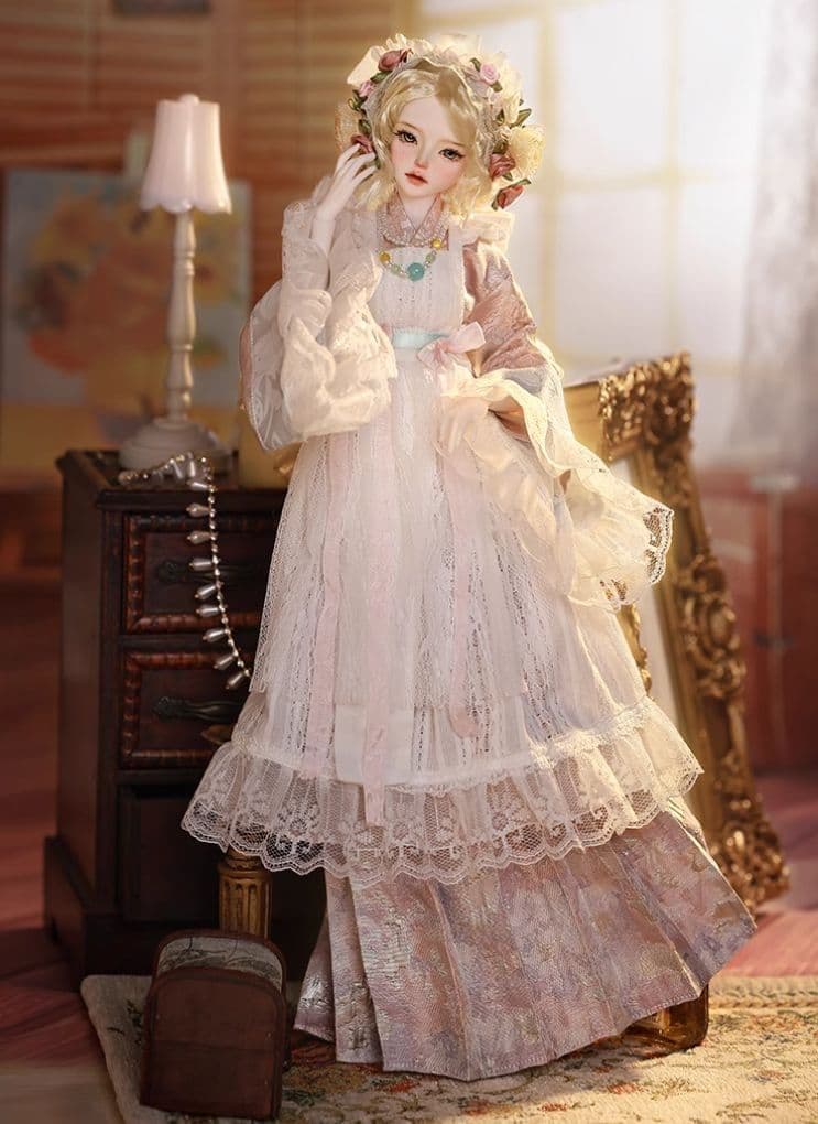 AX114 BJD 1/4 ドール本体 Dendro 球体関節人形 ハンドメイド