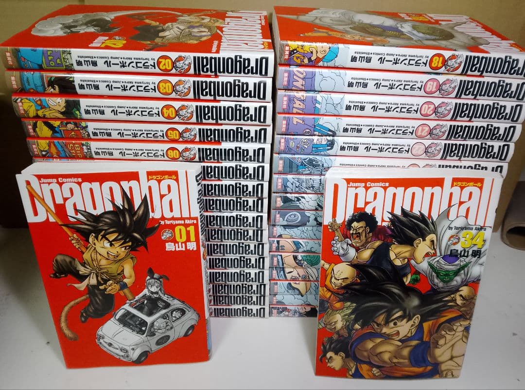 【送料込み】DRAGON BALLドラゴンボール 完全版　全３４巻　鳥山明
