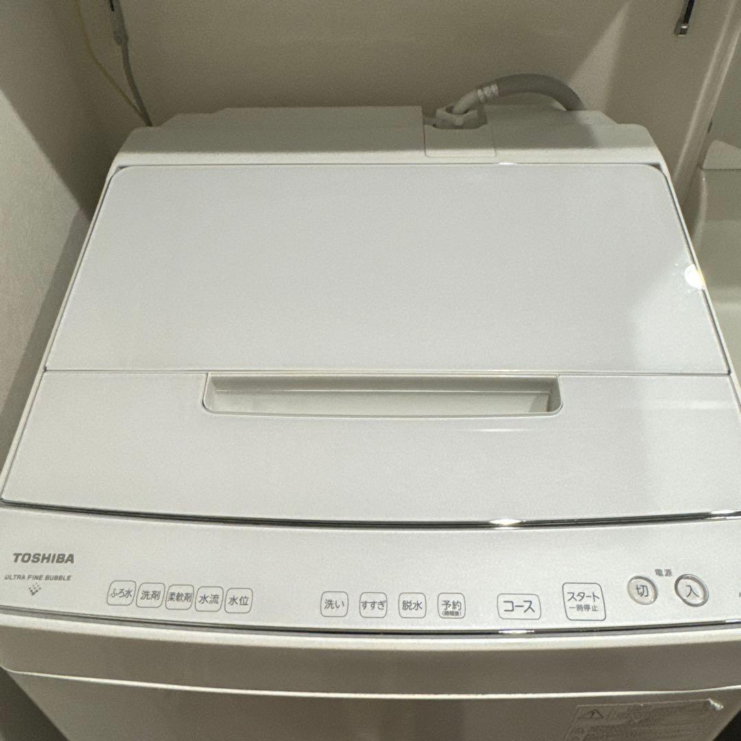 TOSHIBA 縦型洗濯機 2021年製 AW-12DP1-W