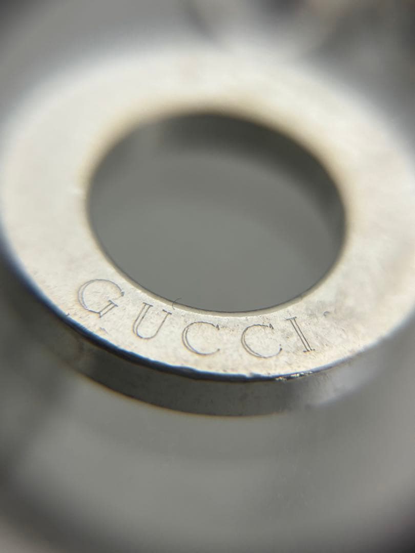 希少　オールドグッチ　GUCCI ラリアット　Tバー　ボールチェーン　ブレス