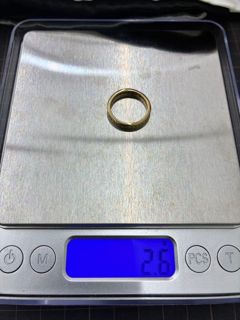 37:K18ダイヤモンドフルエタニティリング ダイヤ0.5ct サイズ11号