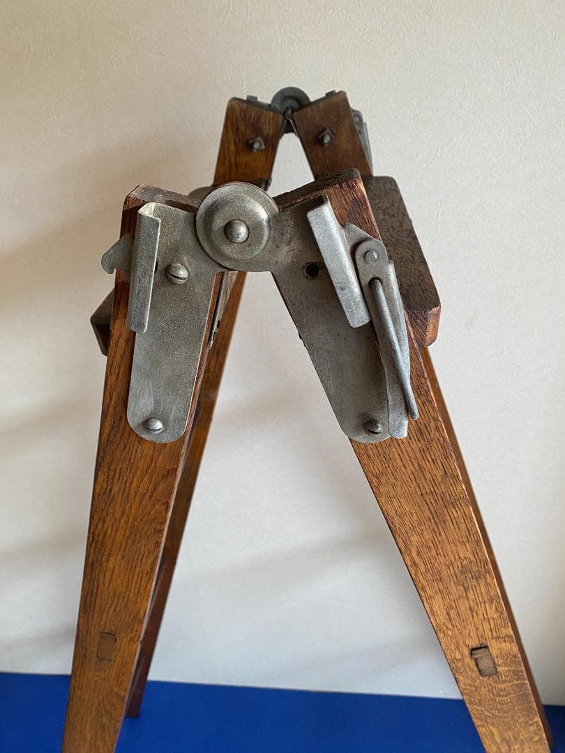 【最終値下げ/送料込】ヴィンテージ_ハシゴ_ラダー_木製_アンティーク 梯子