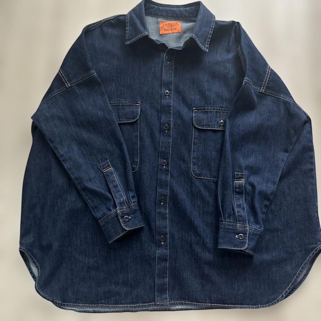 デニムビッグシャツ