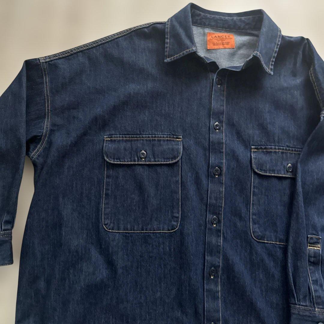 デニムビッグシャツ