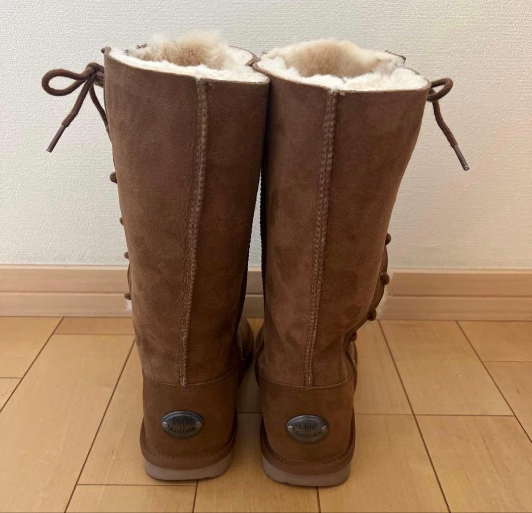 極美品 EMU Australia Platinum Hi Lace UGG