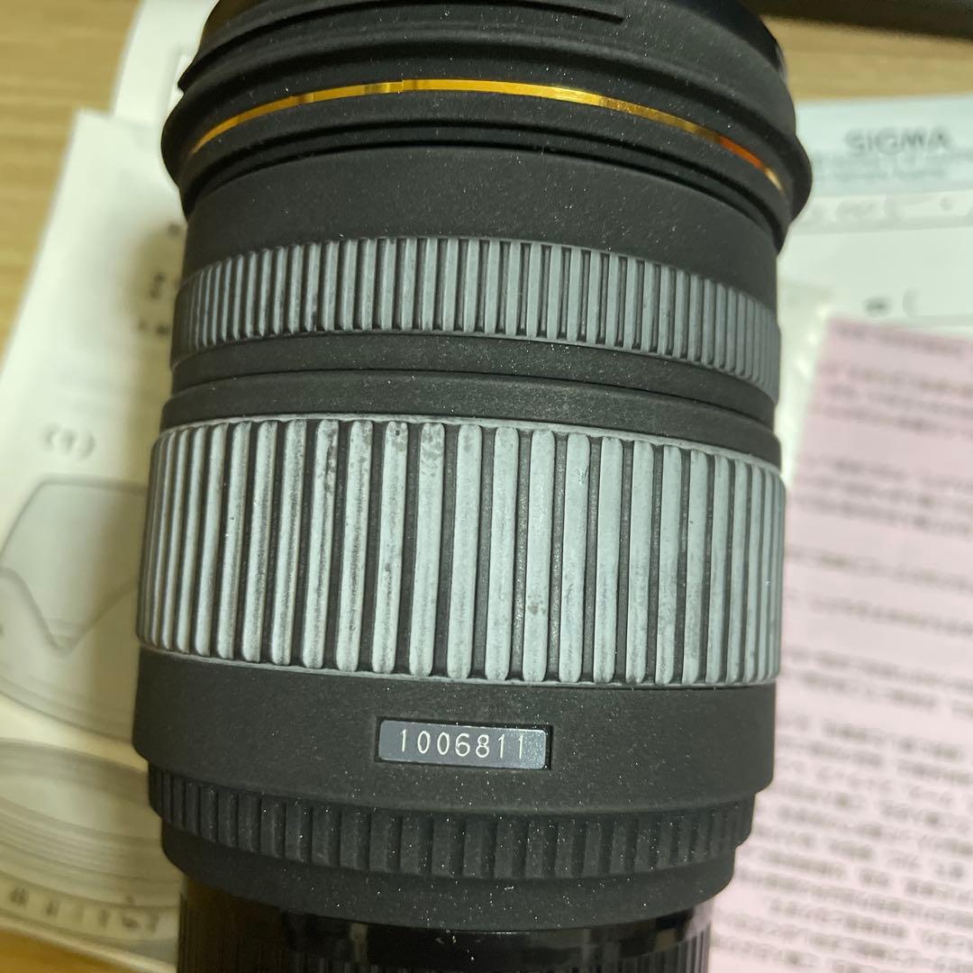 動作品 SIGMA 18-50mm F2.8 EX DC ズームレンズ