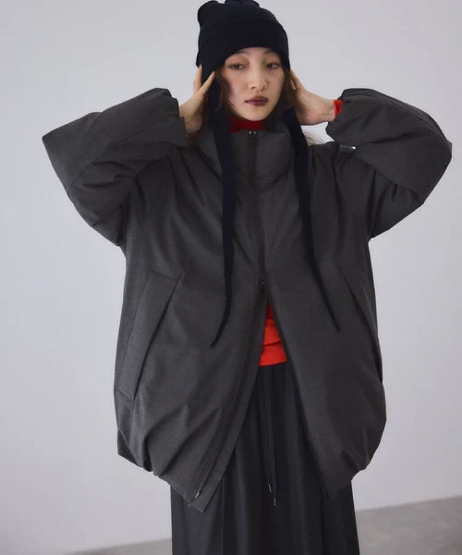 ADAM ET ROPÉ FEMME ★ ウールMIXミドルダウン/撥水