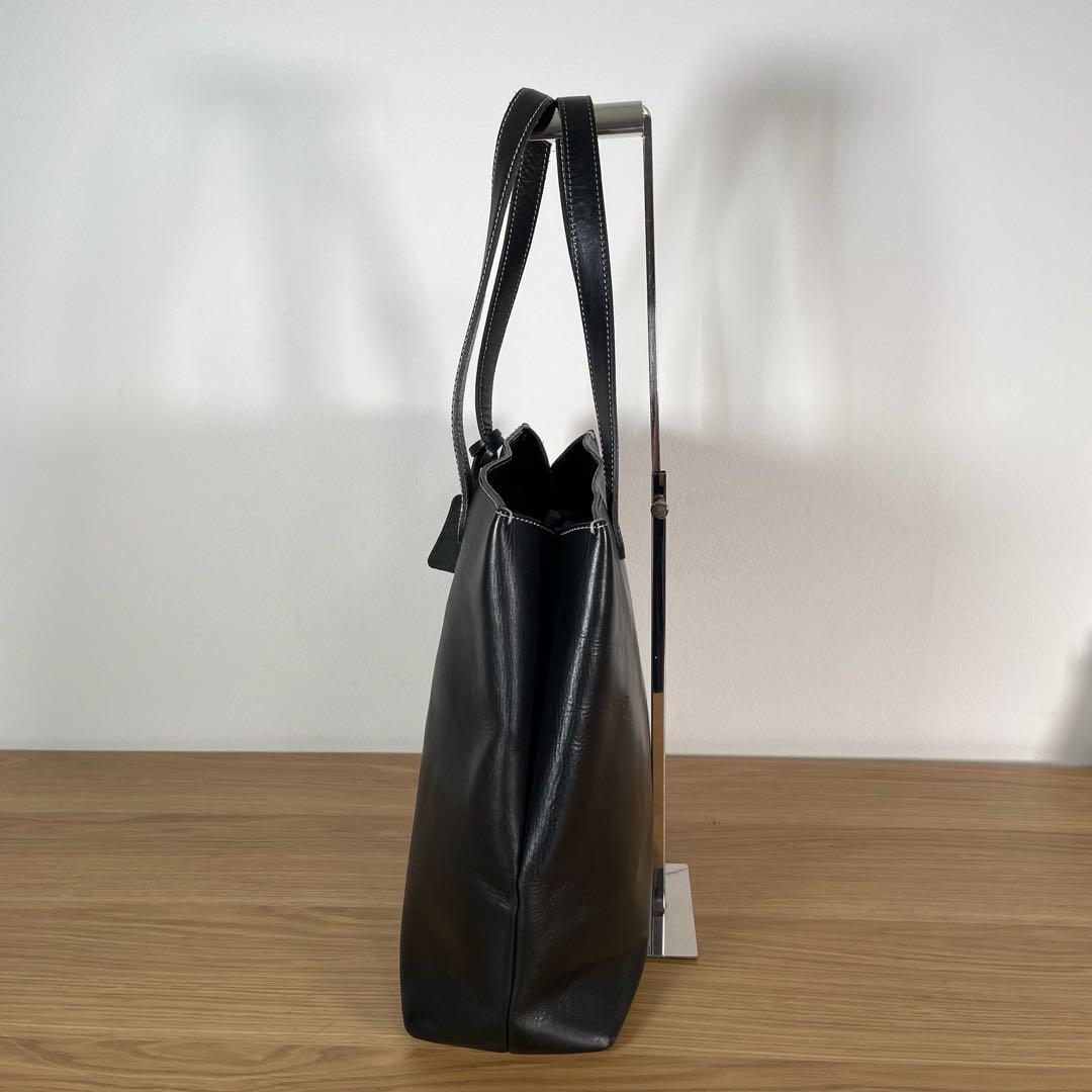 土屋鞄　ツチヤカバン　ディアリオ　トートバッグ　レザー　ブラック