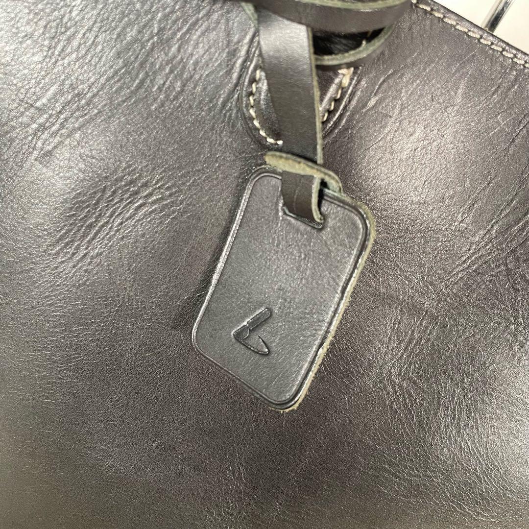 土屋鞄　ツチヤカバン　ディアリオ　トートバッグ　レザー　ブラック