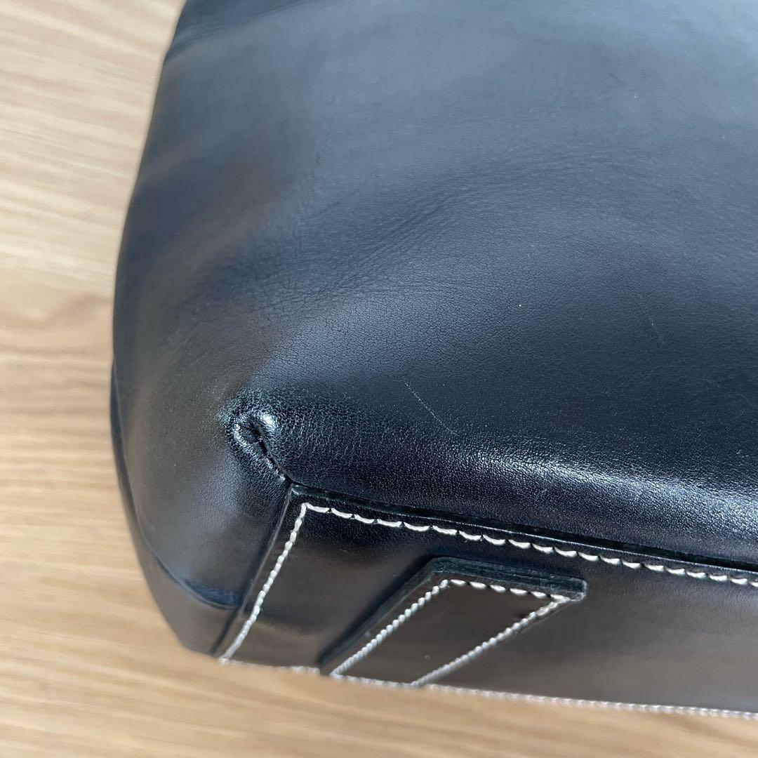 土屋鞄　ツチヤカバン　ディアリオ　トートバッグ　レザー　ブラック