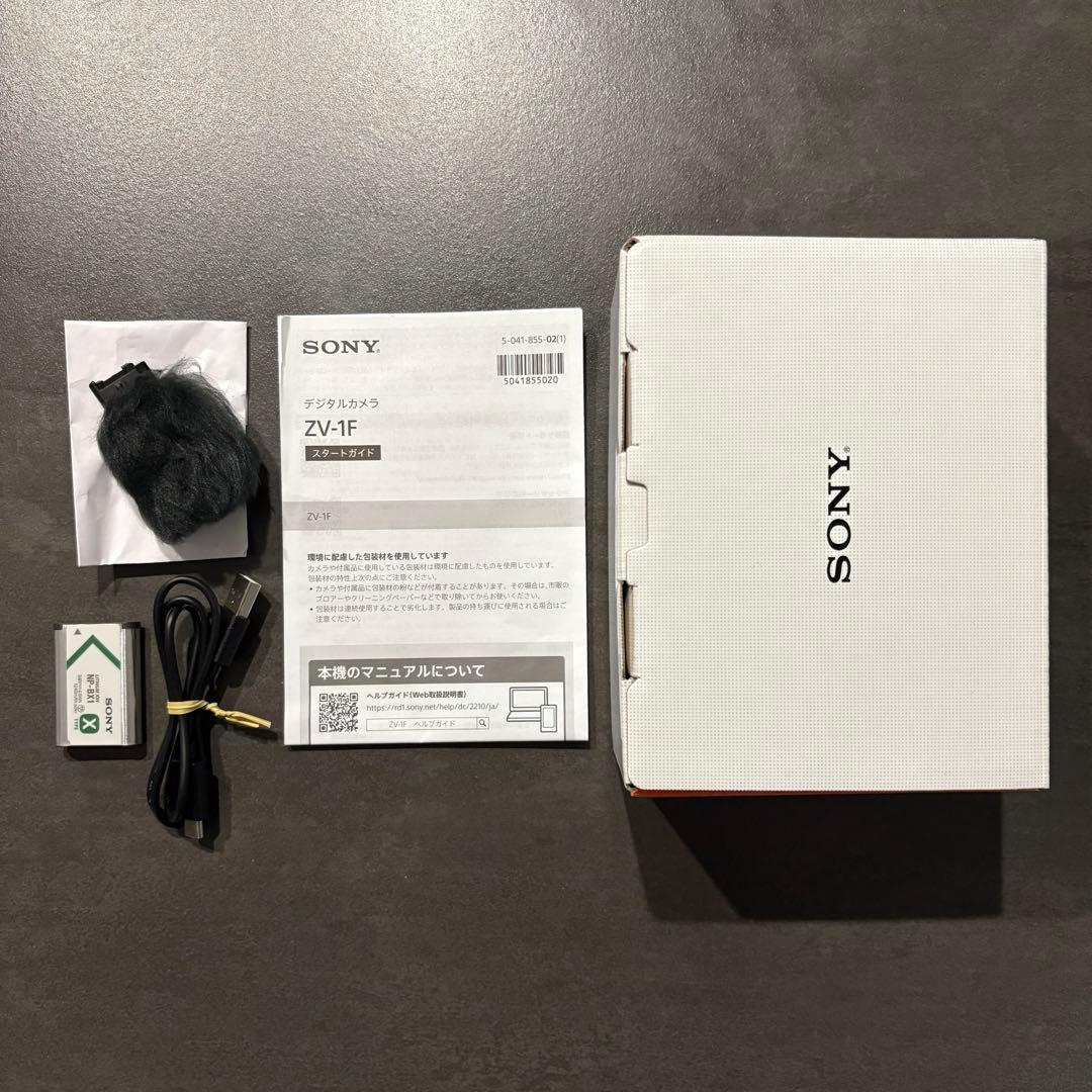 【ジャンク品】SONY VLOGCAM ZV-1F コンパクトデジタルカメラ