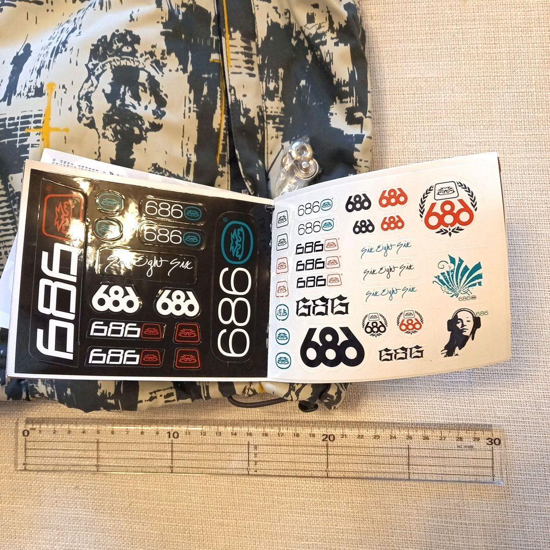 686 ACE KINGS スノーボードウェア Lサイズ　アクセ付き【新古】
