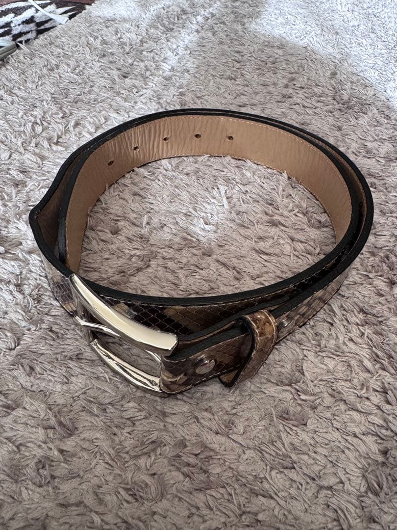 wackomaria パイソンベルト　34