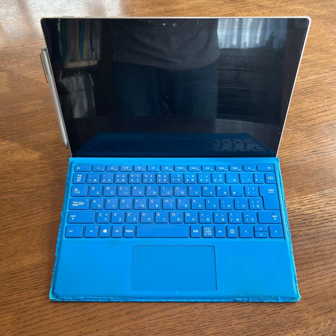 Microsoft Surface4 Pro 青キーボード、タッチペン付き