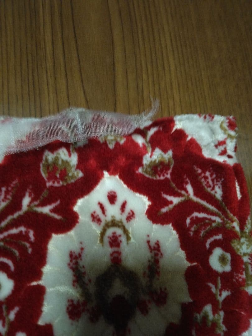 花格子　ベットカーテン　サイドカーテン