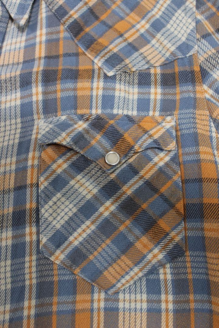 RRL スリムフィットチェック　ツイルウエスタン　シャツ　極美品　週末限定価格❗️