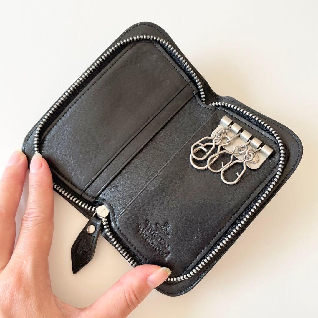 【極美品】 ヴィヴィアン ウエストウッド キーケース 4連 カードケース 財布