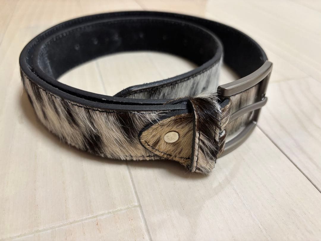Mutimer レザーベルトCOWHIDE BELT S/M