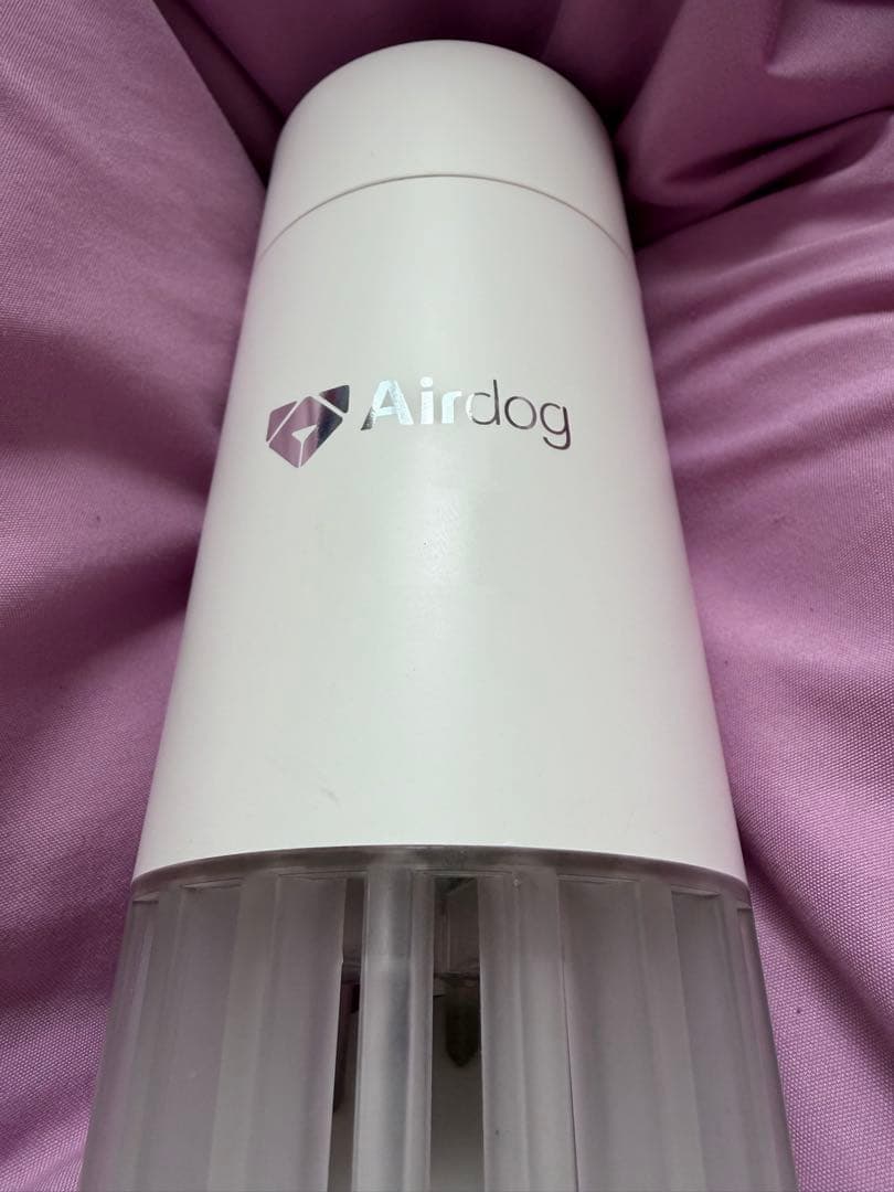 AirDog 空気清浄機 ホワイト 充電ケーブル付き