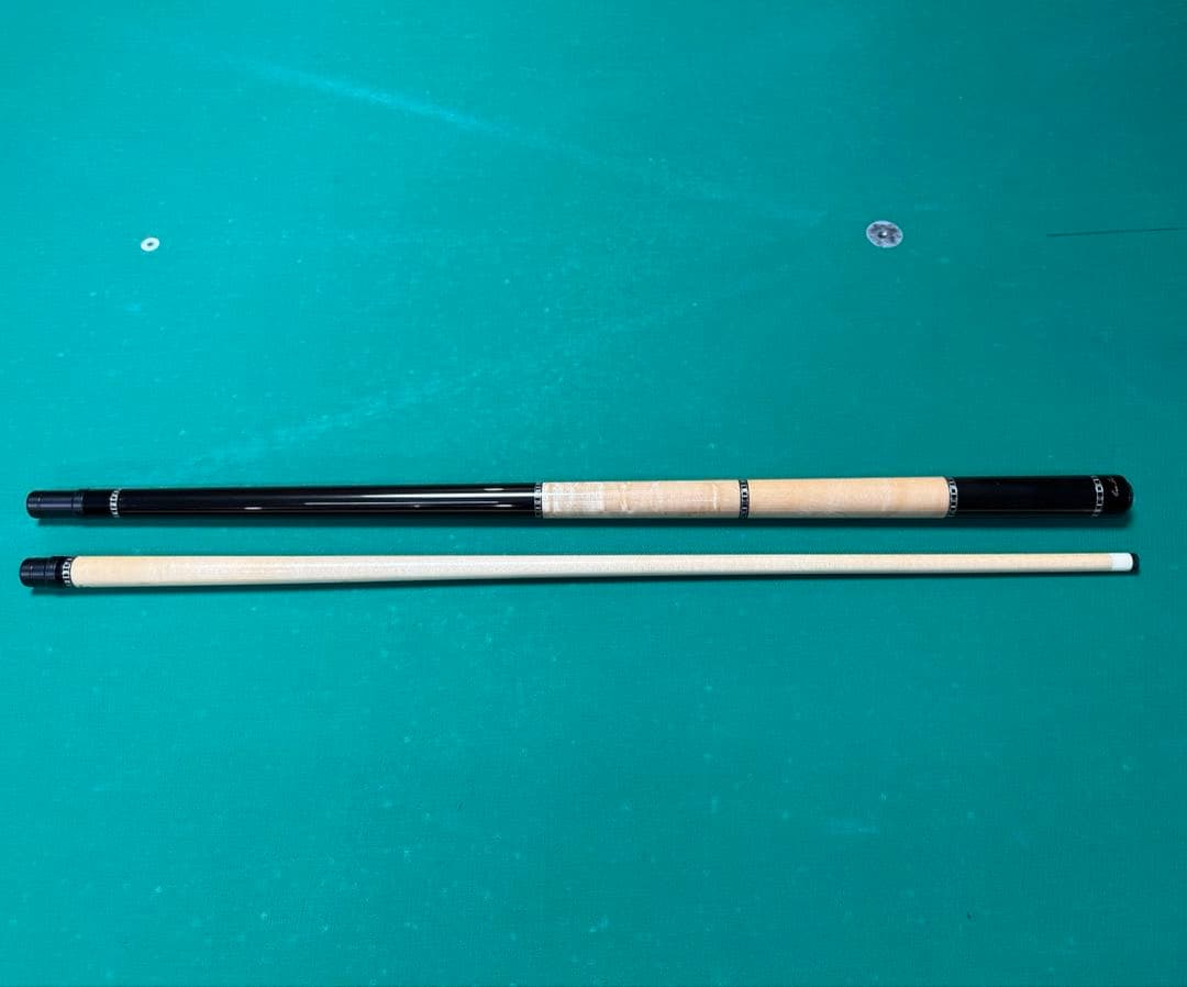 ビリヤードCUE LEES 2022 LSJ上位エボニーモデル ノーラップ