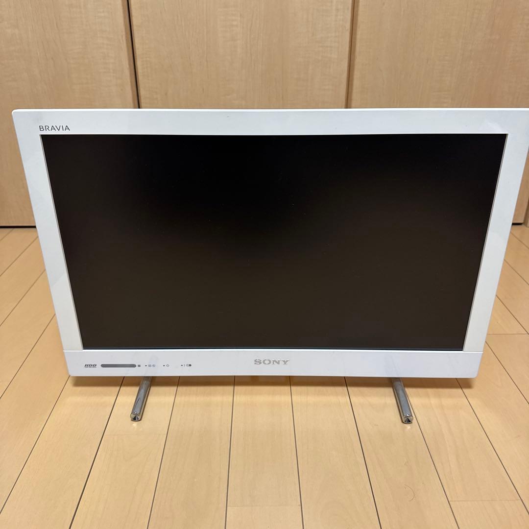 SONY BRAVIA　小型22V 液晶テレビ 本体 + リモコン　HDD搭載