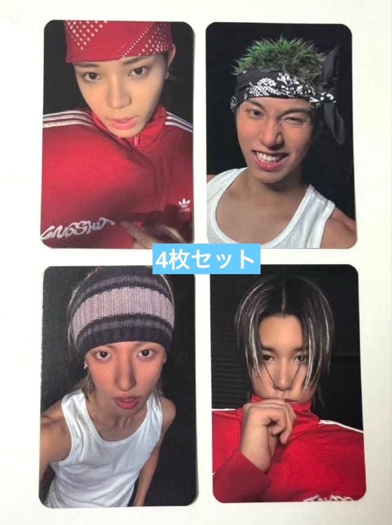 LNGSHOT 1st musickorea サイン会限定 トレカ 4枚セット