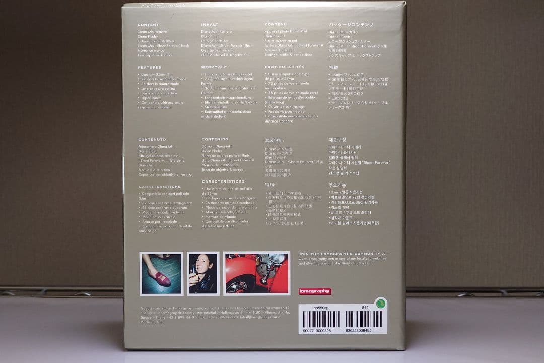 フィルムカメラ Lomography Diana mini and Flash