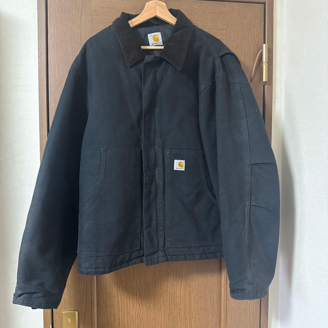 カーハート　ダックジャケット　ブラック