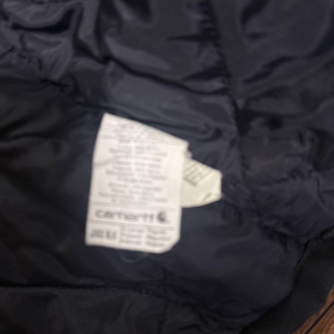 カーハート　ダックジャケット　ブラック