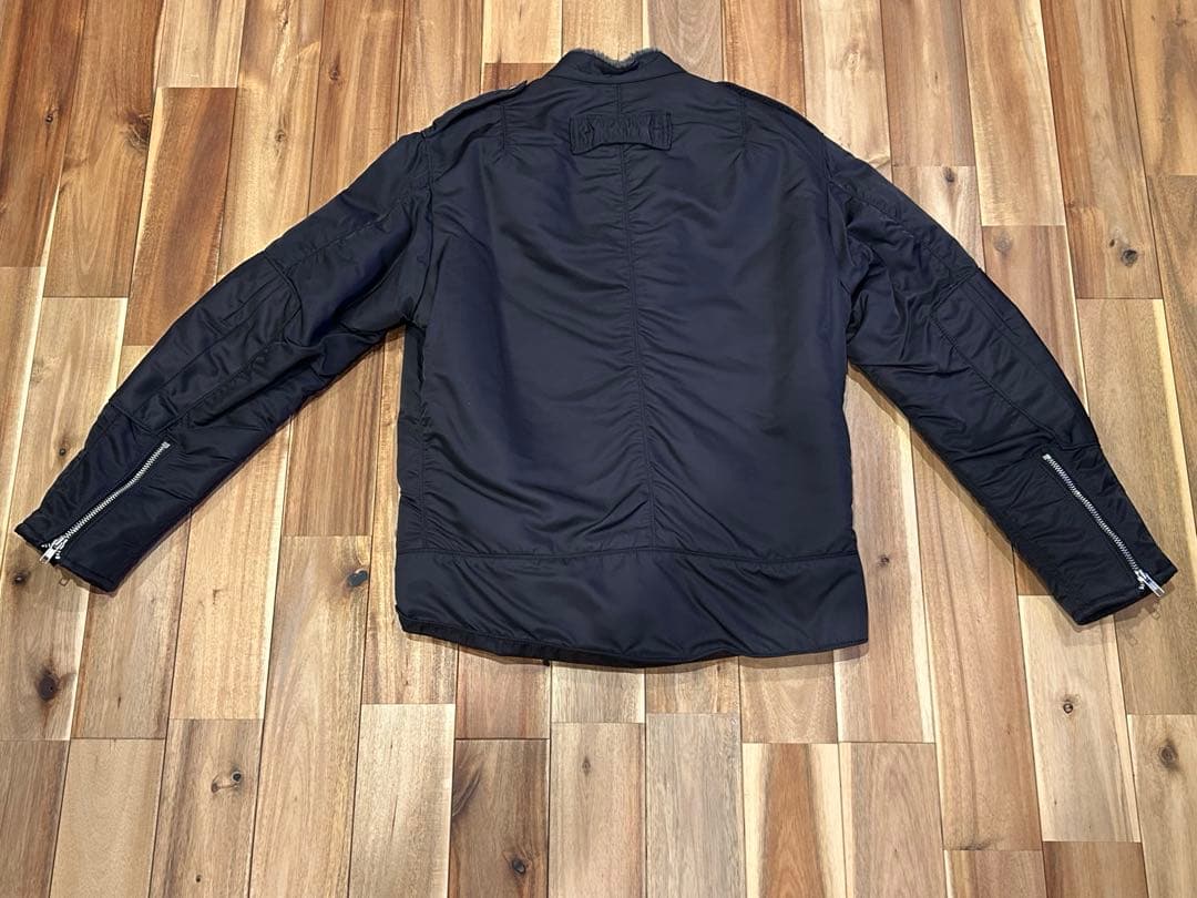 希少　ハリウッドランチマーケット　裏ボア　ライダースジャケット