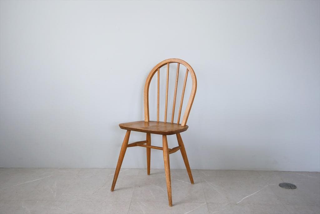 英国アンティークERCOLアーコールフープバックチェア/イス(89-78-1)