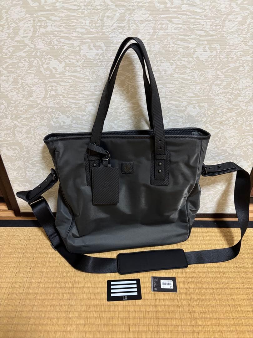新品 dunhill ダンヒル トートバッグ