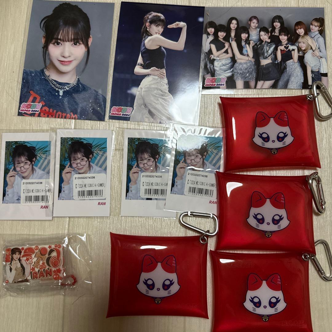 ME:I 石井蘭 RAN トレカ ポーチ コースター 写真 まとめ売り