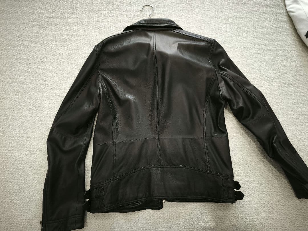 バーバリーブラックレーベル　レザージャケット