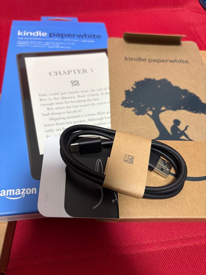 Kindle Paperwhite 11世代 32GB コルクカバー付き