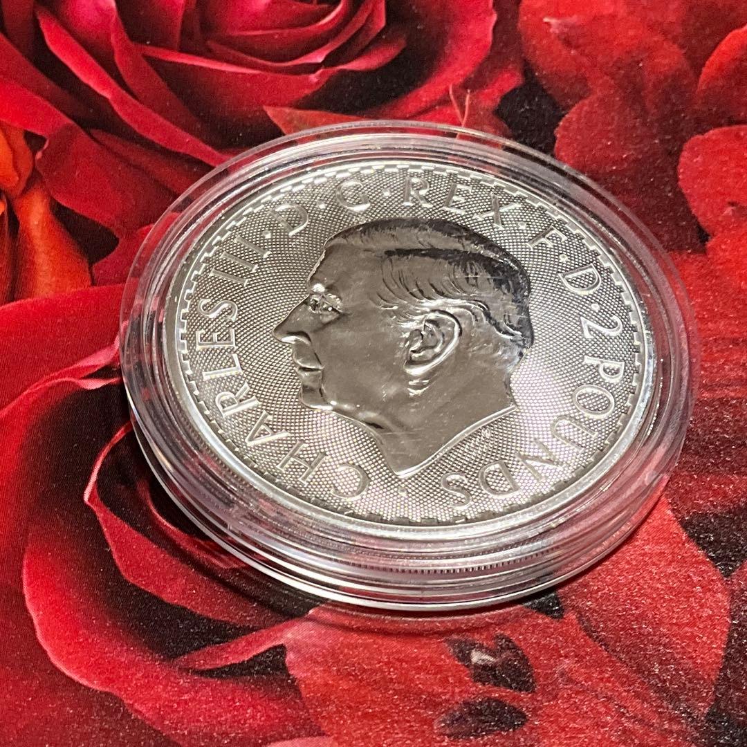 本物保証　2025年 イギリス　ブリタニア 銀貨 1オンス 1oz 純銀