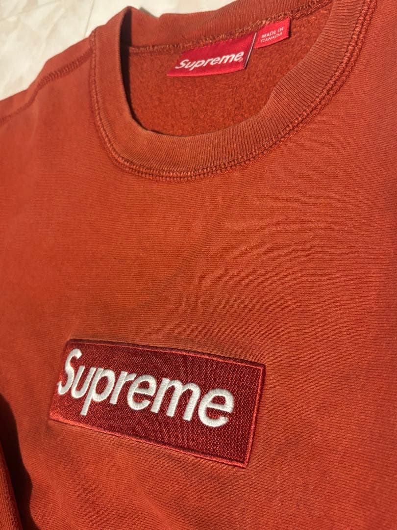 シュプリーム　ボックスロゴ　トレーナー