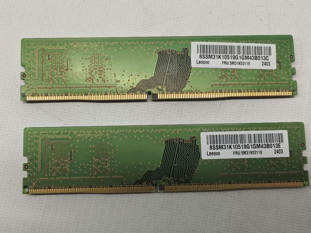 SAMSUNG DDR4 PC4-3200AA-UC011 8GB×2 16GB