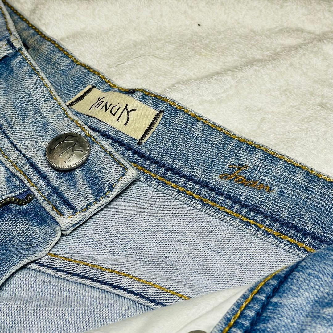 YANUK ヤヌーク ルーズストレート デニム JOAN FVS 24