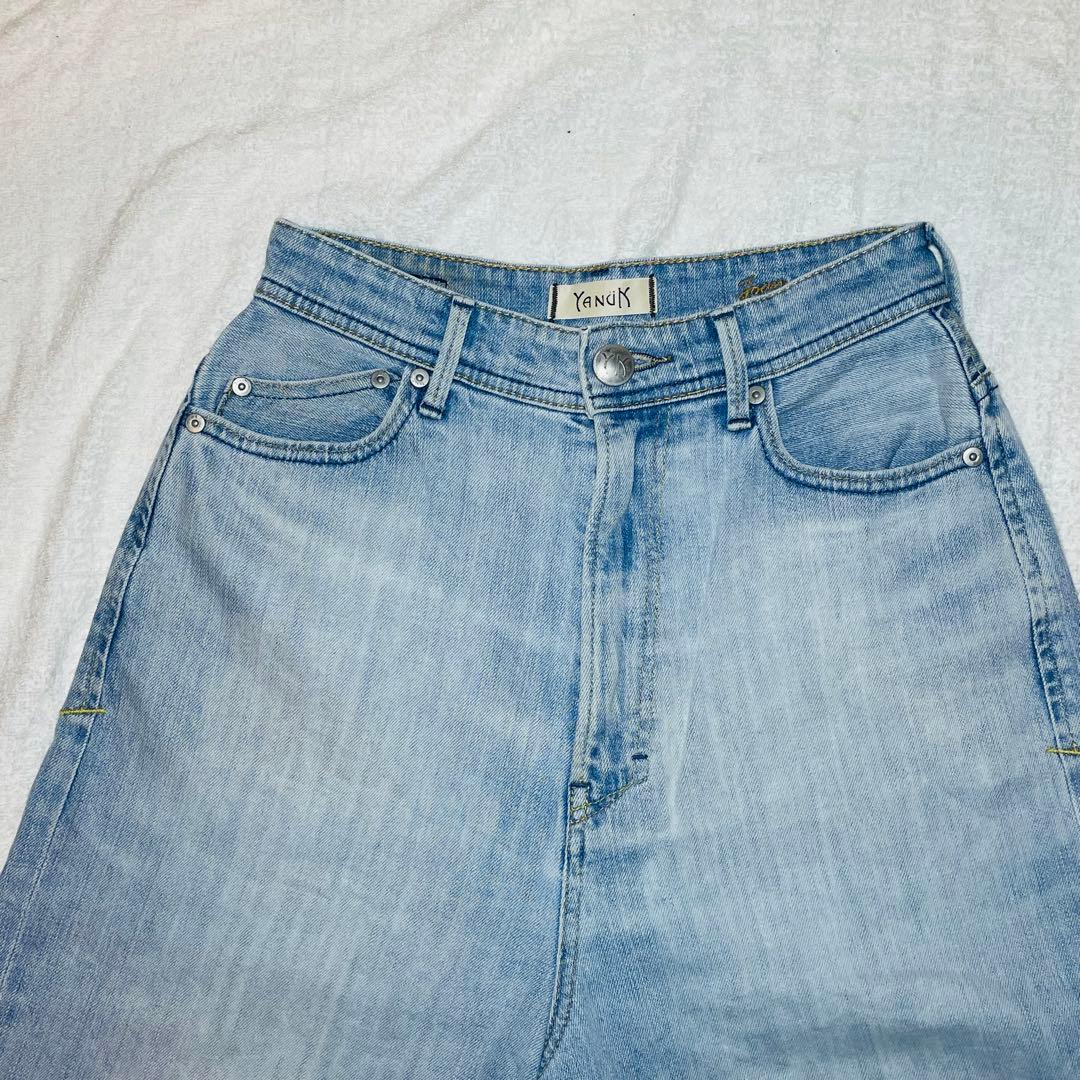 YANUK ヤヌーク ルーズストレート デニム JOAN FVS 24